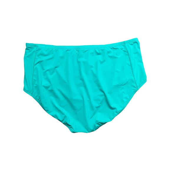 Kenneth Cole Reaction Green Bikini Bottom 3X - Picture 6 of 14